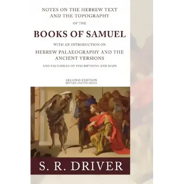 Notes on the Hebrew Text of Samuel