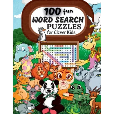 100 Word Search Puzzles: Word Search Puzzle Book ages 6-8 9-12 Word for Word Wonder Words Activity for Children 4, 5, 6, 7 and 8 (Fun Learning