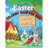 Easter coloring book for kids: Ages 4-8. Cute and fun images, bunnies, eggs, easter baskets, and everything easter and spring.