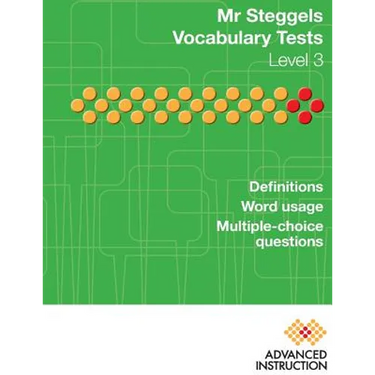 Mr Steggels Vocabulary Tests Level 3