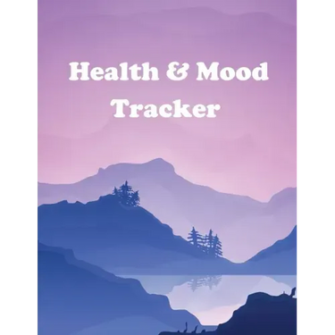 Health and Mood Tracker: Mental Health Journal For Tracking Stress and Anxiety, Record Moods, Thoughts and Feelings, Organize Medical Records a