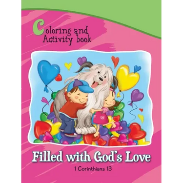 1 Corinthians 13 Coloring and Activity Book Book: Filled with God's Love
