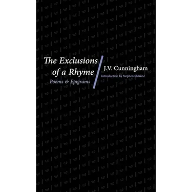 The Exclusions of a Rhyme: Poems and Epigrams