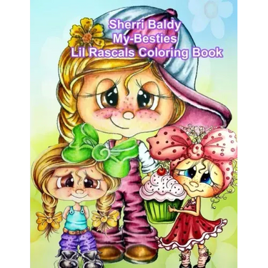 Sherri Baldy My Besties Lil Rascals Coloring Book