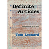 Definite Articles: Selected Prose 1973-2012