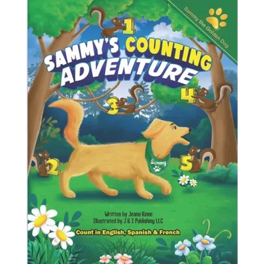 Sammy's Counting Adventure: Count 1 to 20 in English, Spanish and French