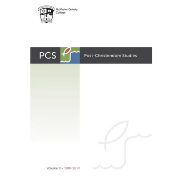 Post-Christendom Studies: Volume 3