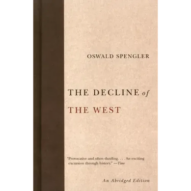 The Decline of the West