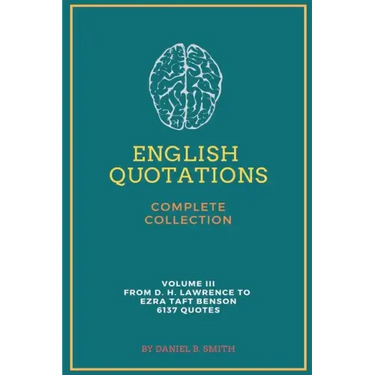 English Quotations Complete Collection: Volume III