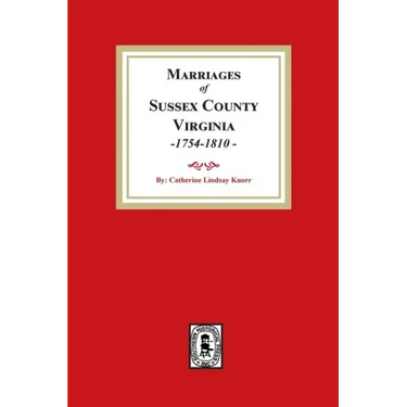 Sussex County Marriages, 1754-1810