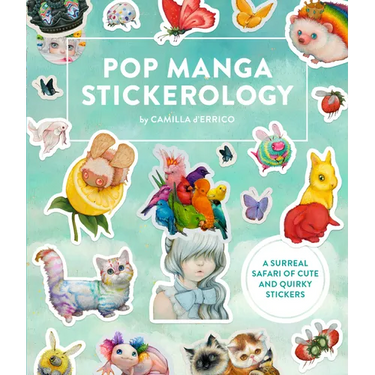 Pop Manga Stickerology: A Surreal Safari of 250+ Cute and Quirky Stickers