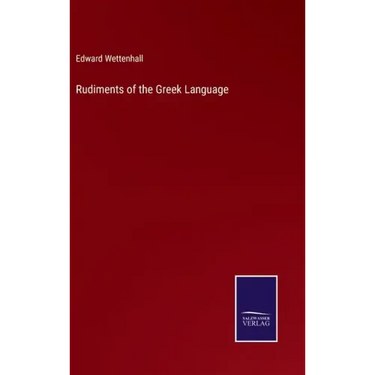 Rudiments of the Greek Language