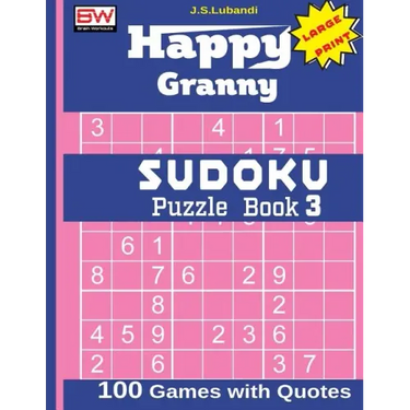 Happy Granny SUDOKU Puzzle Book 3