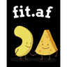 fit.af: Food Journal And Fitness Diary - Gift For Weight Loss - My Fitness Journal - Hardcover Book To Write In Diet Plans For