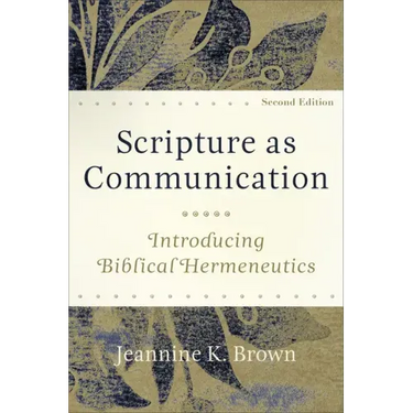 Scripture as Communication
