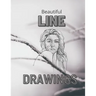 Beautiful Line Drawings: Collection of Line Drawings on every other page, 50 Pictures in total.