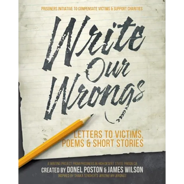 Write Our Wrongs: Letters to Victims, poems, and short stories