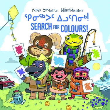 MIA and the Monsters Search for Colours: Bilingual Inuktitut and English Edition