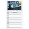 To Do List Notepad: Van Gogh Art, Checklist, Task Planner for Grocery Shopping, Planning, Organizing