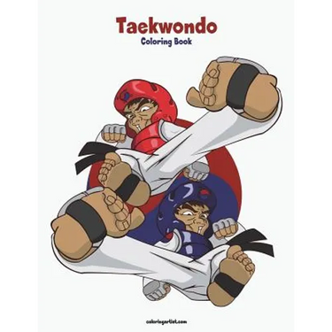 Taekwondo Coloring Book 1