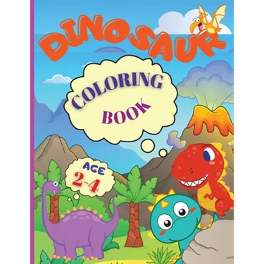 Dinosaur Coloring Book: My Busy Book Good Dinosaur is an Amazing Dinosaur Coloring Book for Kids ages 2-4, Boys, Girls, Preschool & Kindergart