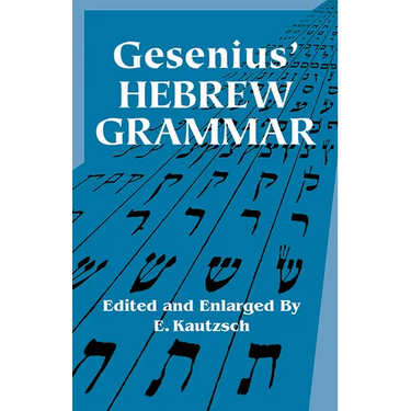 Gesenius' Hebrew Grammar