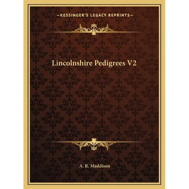 Lincolnshire Pedigrees V2