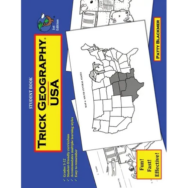 Trick Geography: USA--Student Book: Making things what they're not so you remember what they are!