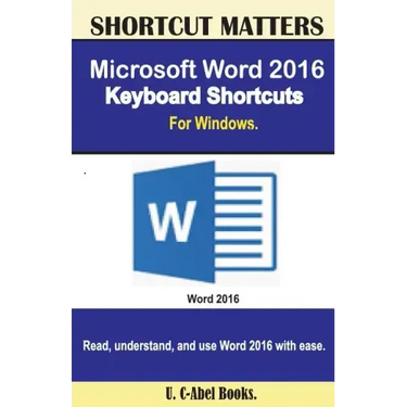 Microsoft Word 2016 Keyboard Shortcuts For Windows