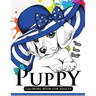 Puppy coloring Book for Adults: An Adult coloring book for dogs lover