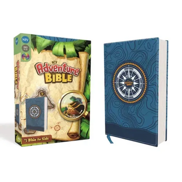 Niv, Adventure Bible, Leathersoft, Blue, Full Color