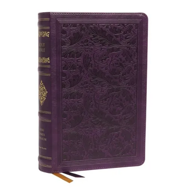 Kjv, Sovereign Collection Bible, Personal Size, Leathersoft, Purple, Red Letter Edition, Comfort Print: Holy Bible, King James Version