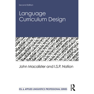Language Curriculum Design