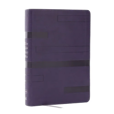 Color Code Study Bible, Revealing God's Truth Color by Color (Nkjv, Purple Leathersoft, Red Letter)