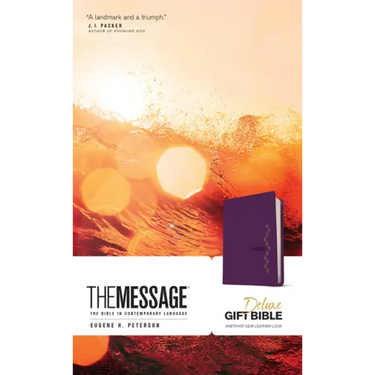 The Message Deluxe Gift Bible: The Bible in Contemporary Language