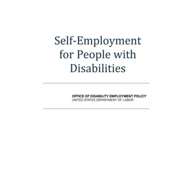 Self-Employment for People with Disabilities
