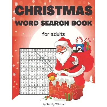 Christmas Word Search Book For Adults: Large Print Christian Find Word Puzzles For Kids Brain Sharper