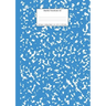 Marble Notebook A4: Blue Marble College Ruled Journal