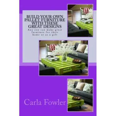 Build Your Own Pallet Furniture With These Great Designs: Any one can make great furniture for their home or as a gift
