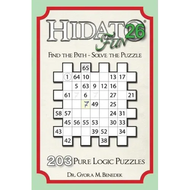 Hidato fun 26: 203 New Logic Puzzles