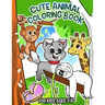 Cute Animal Coloring Book: Coloring Book for Kids Ages 3-8