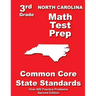 North Carolina 3rd Grade Math Test Prep: Common Core State Standards