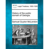 History of the Public Domain of Georgia.
