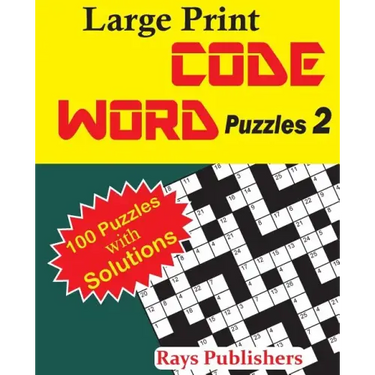 Large Print Code Word Puzzles 2