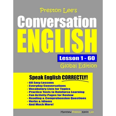 Preston Lee's Conversation English - Global Edition Lesson 1 - 60