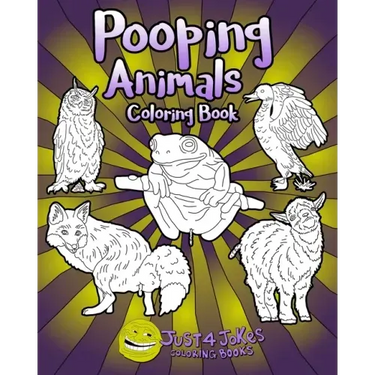 Pooping Animals: A Funny and Inappropriate Poop Coloring Book for those with a Rude Sense of Humor