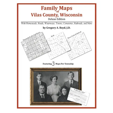 Family Maps of Vilas County, Wisconsin