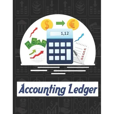 accounting ledgers: for bookkeeping Accounting General Ledge, sustained and long lasting tracking and record keeping Size:8.5"x11" in 100