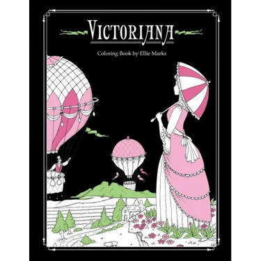 Victoriana: Coloring book by Ellie Marks