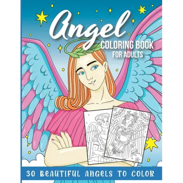 Angel Coloring Book for Adults: 30 Beautiful Angels to Color